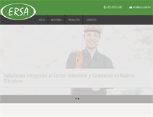 Tablet Screenshot of ersa.com.mx